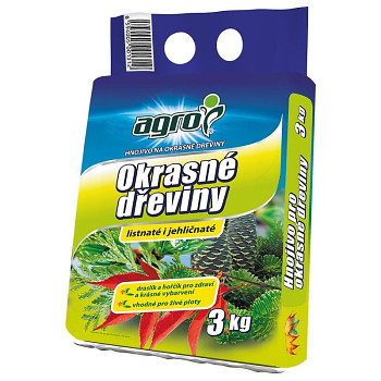 AGRO Hnojivo pro okrasné dřeviny 3kg