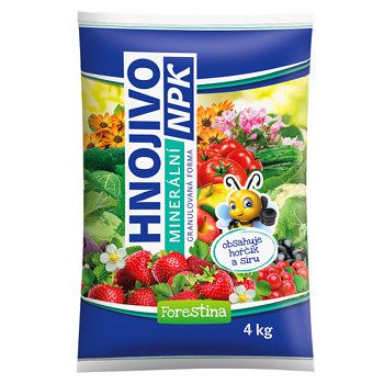 Minerální granulované NPK hnojivo Standard - 4 kg