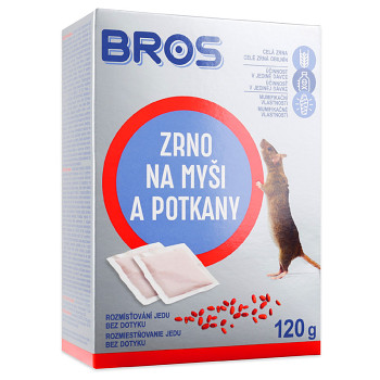 Bros - zrní na myši a potkany 120 g