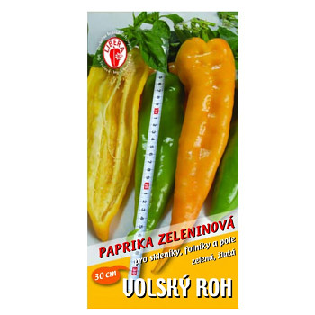 Paprika - Volský roh 15-20 semen