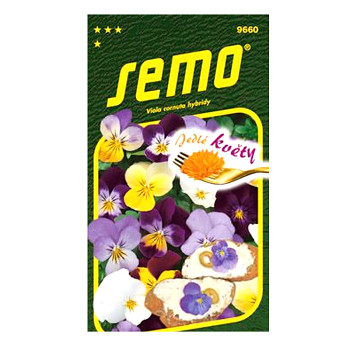 SEMO Miniviolka - Jedlé květy 0,3g - série JEDLÉ KVĚTY