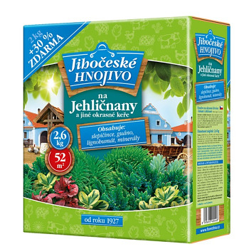 Jihočeské hnojivo - Jehličnany 2kg + 30% zdarma