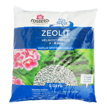 Zeolit Rosteto - 5 l 4-8 mm