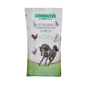 KKV Kompletní krmná směs pro výkrm králíků 25 kg - Bez antikokcidik