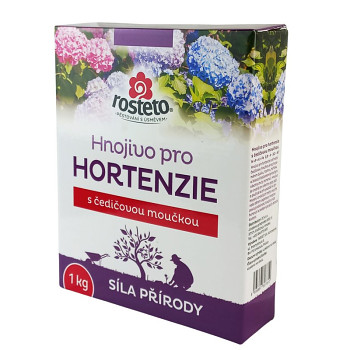 Hnojivo Rosteto s čedičovou moučkou - hortenzie 1 kg