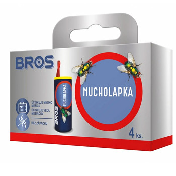 Bros - mucholapka sada 4 ks