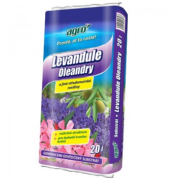 AGRO SUBSTRÁT PRO LEVANDULE A OLEANDRY 20L