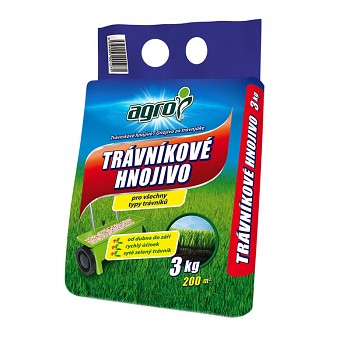 AGRO TRÁVNÍKOVÉ HNOJIVO 3KG 