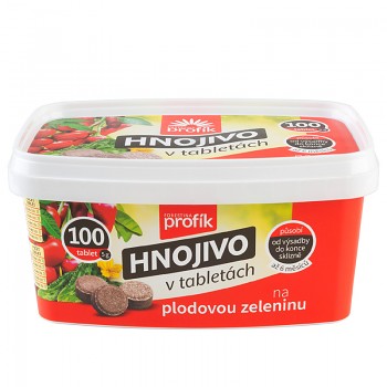 Hnojivo Profík - v tabletách na plodovou zeleninu 100 ks 