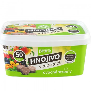 Hnojivo Profík - v tabletách na ovocné stromy 50 ks