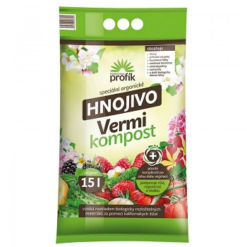 Hnojivo Profík - Vermikompost - 15 l