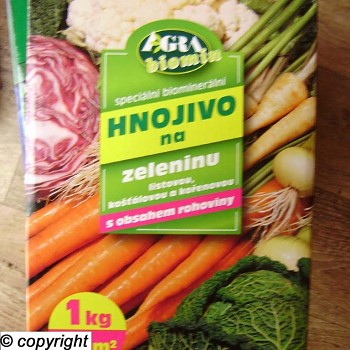 HNOJIVO NA ZELENINU AGRABIOMIN  1kg