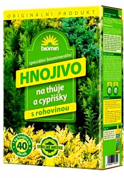 !HNOJIVO NA THUJE A CYPŘIŠE AGRABIOMIN 1kg