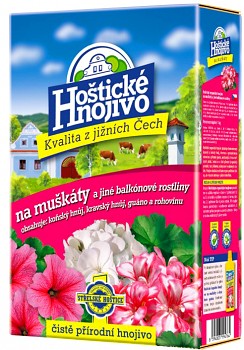 !HOŠTICKÉ HNOJIVO NA MUŠKÁTY  1kg