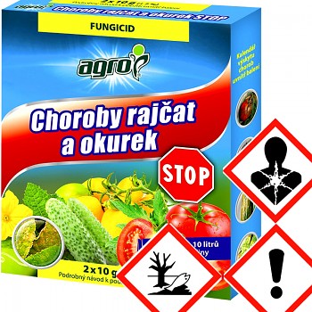 AGRO CHOROBY RAJČAT A OKUREK STOP 10 ml