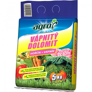 AGRO VÁPNITÝ DOLOMIT 5KG