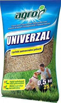 AGRO TRAVNÍ SMĚS UNIVERZAL 0,5KG