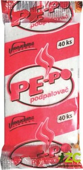 PE-PO PODPALOVAČ PEVNÝ - 40 PODPALŮ 