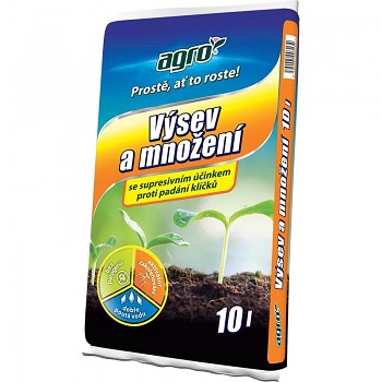 AGRO substrát pro výsev a množení 10 l