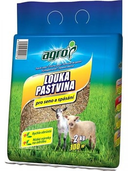 AGRO TRAVNÍ SMĚS LOUKA A PASTVINA 2KG