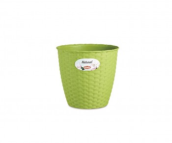 OBAL VASO NATURAL - verde mela 14 cm 