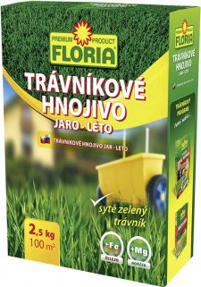 FLORIA TRÁVNÍKOVÉ HNOJIVO JARO-LÉTO 2,5 KG