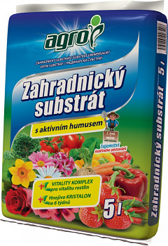 AGRO Zahradnický substrát 5L