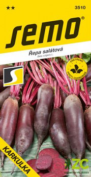 SEMO Řepa salátová - Karkulka, podlouhlá červená 2,5g