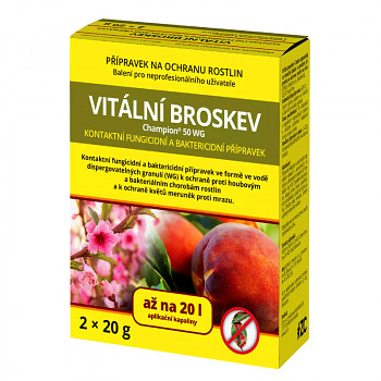 VITÁLNÍ BROSKEV 2x20g