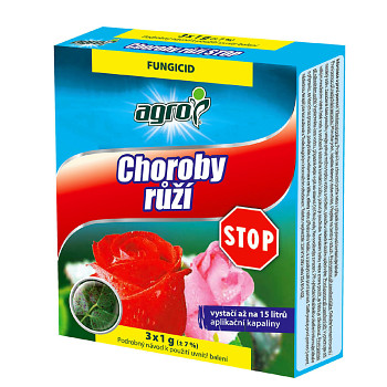 AGRO Choroby růží STOP - 3x1 g