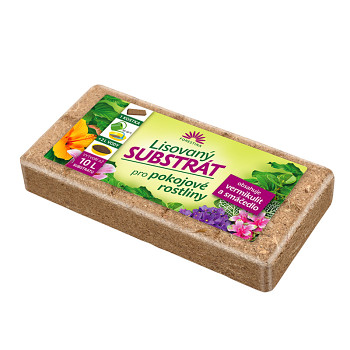 Substrát lisovaný Forestina - Pokojové rostliny (vytvoří 10 l)